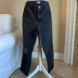 ASOS Denim 100% Denim Black Washed Jeans Size 28